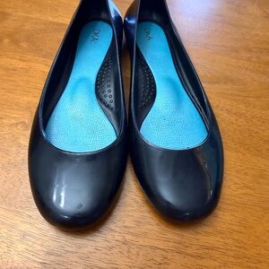 Women's Black Ballet Flats Oka b